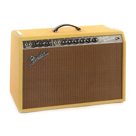 fender  deluxe reverb lacquered tweed limited edition amplifier  gearmusic