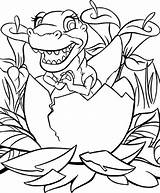Land Before Time Ducky Baby Coloring sketch template