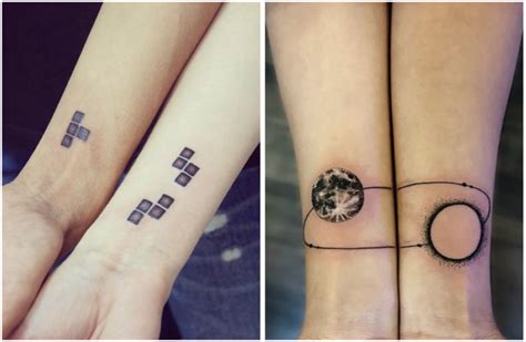 Tatuajes Para Parejas Que Se Complementan Diseño Diseño