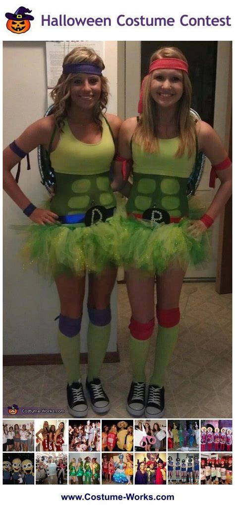 Homemade Costumes For Groups Turtle Costumes Diy