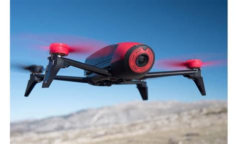 parrot bebop  quadcopter redblack aerial drone  hd camcorder