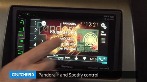 pioneer avh xbhs display  controls demo crutchfield video youtube