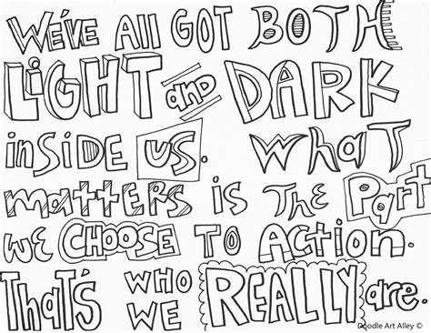 jk rowling  harry potter harry potter coloring pages quote