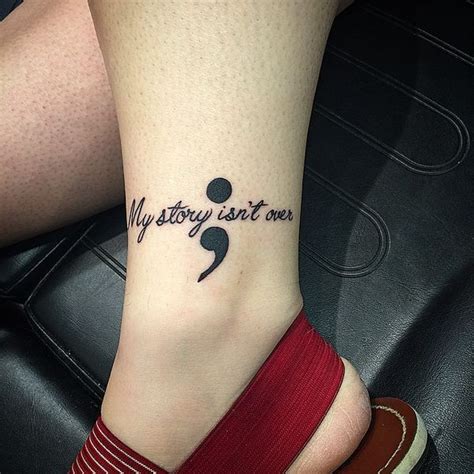 Heres The Beautiful Reason People Are Getting Tattoos Of Semicolons