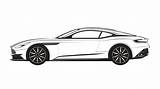 Colouring Car Kids Martin Aston Pages Db11 Mercedes Benz Cray Shades sketch template