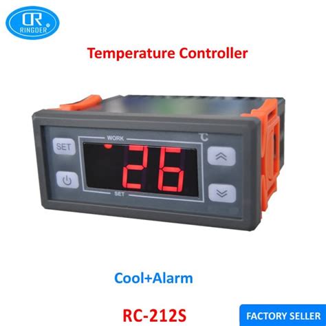 ringder rc  va cool  high  temp alarm  outputs universal digital temperature