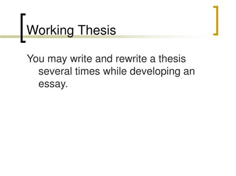 thesis statements powerpoint  id