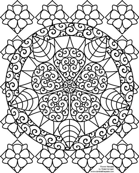 mandala  coloring pages minister coloring