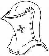 Helm Heraldicart sketch template