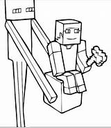 Minecraft Coloring Herobrine Pages Printable Creeper Mutant Color Girl Wither Pickaxe Print Drawing Dantdm Printables Getcolorings Stairs Calendar Top Super sketch template