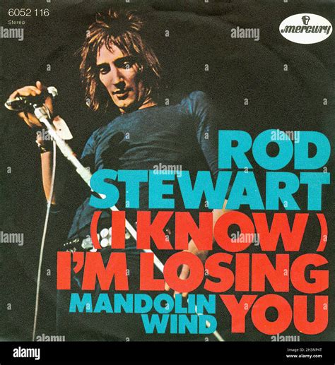 Vintage Vinyl Recording Stewart Rod I Know Im Losing You D