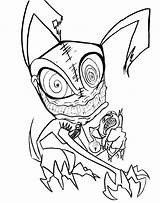 Coloring Pages Scary Eyes Getcolorings Spooky sketch template