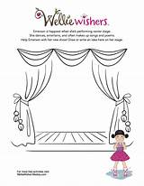 Wellie Wisher Pages Wishers Activity Coloring American Girl Choose Board Cute sketch template