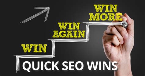 steps   quick seo win potentially grab page   google