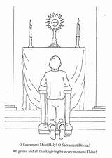 Adoration Assignments sketch template