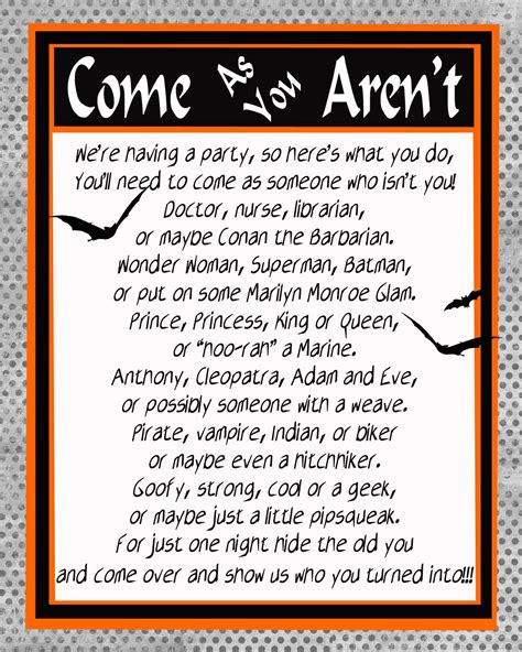 Halloween Party Invitations Wording Letter Words Unleashed