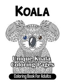 koala coloring book  adults unique koala coloring pages buy