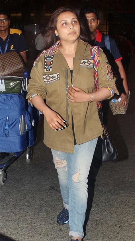الممثلة الهندية راني موخرجي تتغير كثيرا بعد الحمل و الوزن