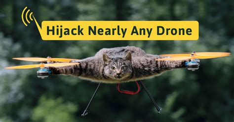 hijack   drone mid flight   tiny gadget