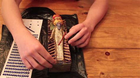 lets   sarcophagus   mummy  craft project youtube