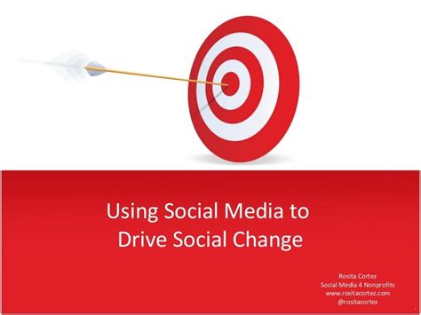 social media  drive social change