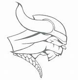 Vikings Coloring Pages Minnesota Getcolorings sketch template