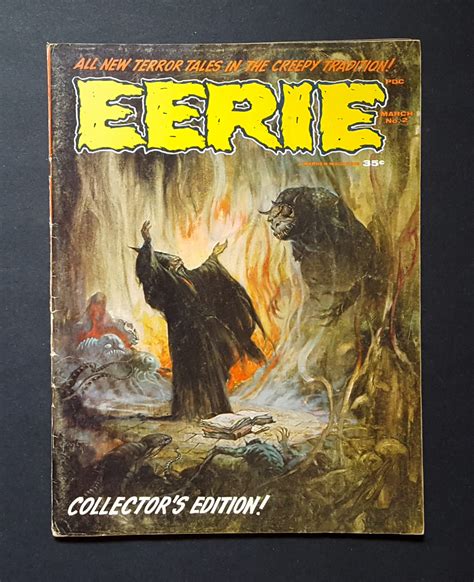 Eerie Warren Horror Monster Magazine 2 March 1966 Frank Frazetta Jack