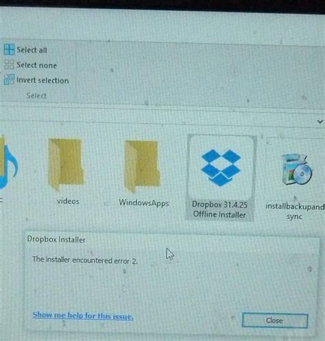 solved dropbox app wont install dropbox community