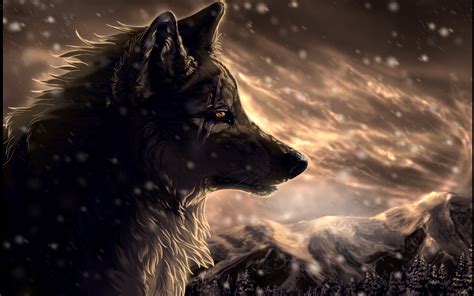 cool anime wolf wallpapers  images