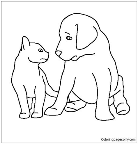 baby kittens coloring page  printable coloring pages