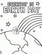 Earth Coloring Pages Kids Everyday Wuppsy Printables Adults sketch template