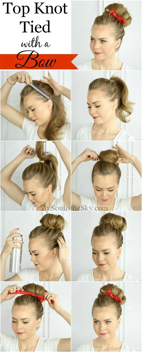 Top Knot With A Bow