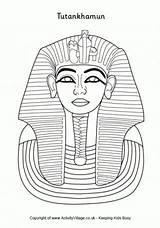 Tutankhamun Colouring Egipto Tut Egyptian Colorear Egipcias Tutankamón Momias Canopic Antiguo Tutankamon Maquetas Cleopatre Egipcio Activity Egitto Tutankhamon Enseñar Esculturas sketch template