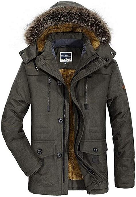 giacca termica da invernale parka giacca uomo giacca giacca mode  marca spessa  cappuccio