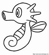 Horsea Pokemon Coloring Pages Coloring2000 Baby Color sketch template