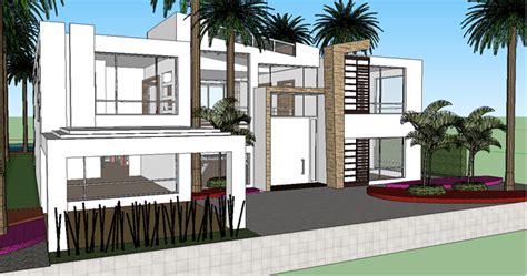 latest simple dream house sketchup align boutique