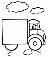 Coloring Easy Pages Truck Printable Year Color Print Boys Olds Kids Simple Kindergarten Drawing Colorings Sheets Getdrawings Getcolorings Old Boat sketch template