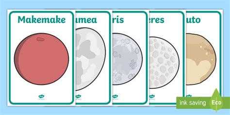 printable dwarf planets coloring pages
