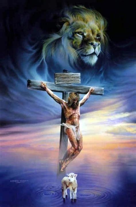 jesus  cross  lamb  ground  lion head  jes flickr