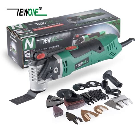 newone  quick release variable speed electric multifunction oscillating tool kit multi tool