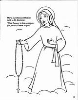 Rosary Religion sketch template