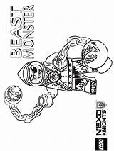 Coloring Pages Nexo Knight Lego Boys Printable Recommended Color sketch template