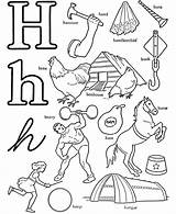 Coloring Pages Words Letter Sheet Start Kids Things Colouring Letters Alphabet Abc Activity Clipart Printable Print Color Word Sheets Hammer sketch template