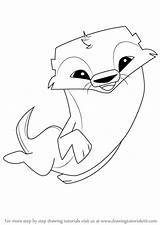 Jam Animal Otter Draw Drawing Step Drawings Learn Drawingtutorials101 Paintingvalley Aj Games Previous Next Tutorials sketch template