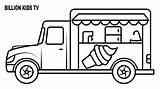 Truck Ice Cream Kids Drawing Coloring Clipartmag Paintingvalley sketch template