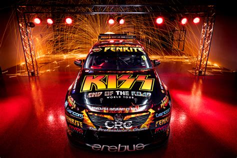 rock legends kiss team  penrite racing supercars