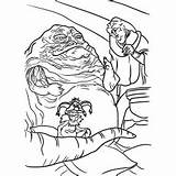 Wars Coloring Star Pages Rancor Jabba Printable Hutt Drawing sketch template