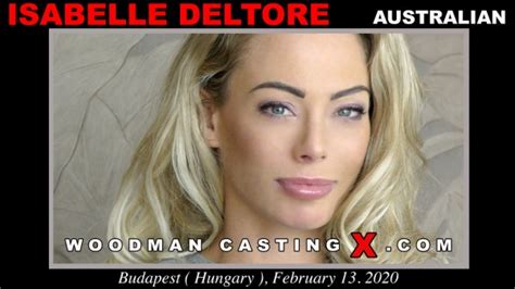 Isabelle Deltore On Woodman Casting X Official Website