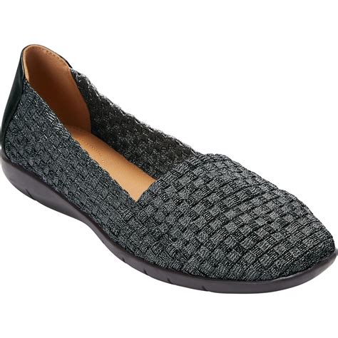 comfortview comfortview womens wide width  bethany flat shoes