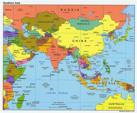 geography  history bilingual space asia political map